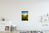 MuchoWow® Textilposter Sonnenuntergang - Blumen - Produktbild-Vorschau 2