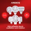 AREBOS Ventilateur sur pied 55 W | Ø 23 cm, oscillation 3D, Voir les images du produit 3