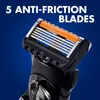 Close-up of a Gillette razor head with text overlay. Anteprima dell’immagine prodotto