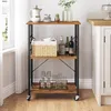 Relaxdays 4052025848248, 3 pół., Czarny, Brązowy, 10 kg, 4 Podgląd zdjęcia produktu 2