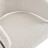 A close-up shot of a plush, off-white fabric, likely a chair or blanket. Náhled obrázku produktu