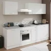 Armoire haute avec 1 porte - blanc - 60 x 36 x hauteur 58 Voir les images du produit 4