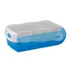 HAN Karteikasten CROCO 997-643 DIN A7 PP blau transluzent Produktbild-Vorschau 4