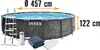 INTEX 26742GN - Greywood Prism Frame Pool (457x122cm) Produktbild-Vorschau 16