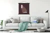 MuchoWow® Textilposter Mädchen - Vogel - Vintage 120x120 cm Produktbild-Vorschau 3