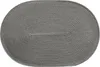 Erwin Müller Tischset Amadora" 4er-Pack grau oval 30x45 cm" Produktbild-Vorschau 2