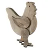 Clayre & Eef Figur Huhn 31x16x35 cm Braun Holz Produktbild-Vorschau 2