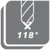 Spiralbohrer DIN338GU HSSE TiN Typ GU 12,0mm GÜHRING Produktbild-Vorschau 12