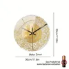 Wanduhr Transparente Wanduhr, Acryl Uhr Schlafzimmer Produktbild-Vorschau 2