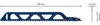 A diagram showing the dimensions of a saw blade. Voir les images du produit