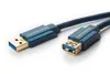 ClickTronic 1.8m USB 3.0 A/A m/f, 1,8 m, USB A, USB A, USB Náhled obrázku produktu 9