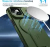 Magnetické pouzdro pro iPhone 14/iPhone 13, dvouvrstvé Náhled obrázku produktu 6
