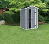 KETER Manor Záhradný Domček 4X3 129 X 196 X 103 cm Šedý Náhľad obrázku produktu 25