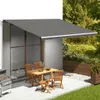 vidaXL Markisenbespannung Anthrazit 5x3,5 m Produktbild-Vorschau 2
