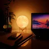 Lampe 3D Mond, 15 cm – 16 couleurs, variateur d'intensité, Voir les images du produit 4