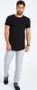 Leif Nelson Rundhals Herren T-Shirt Rundhals LN-8294, Produktbild-Vorschau 2