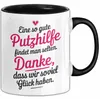 Reinigung Tasse Geschenk Gute Putzhilfe Findet Man Selten Produktbild-Vorschau 1