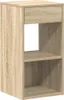 vidaXL Noční stolky se zásuvkou 2 ks dub Sonoma 35x34x66,5 Náhled obrázku produktu 5