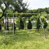 Kinderschaukel Set Deluxe mit Kletternetz und Leiter – Produktbild-Vorschau 4
