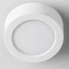 A white, circular LED ceiling light is shown against a light gray background. Náhľad obrázku produktu