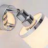 Lampa ścienna, chrom, żelazo, tkanina, L 17 cm Podgląd zdjęcia produktu 8
