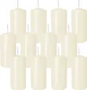 12 Stumpen Kerzen 60x120mm creme Produktbild-Vorschau 1