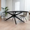 Bronx71 Tischgestell Torben Metall schwarz 150 x 80 cm Produktbild-Vorschau 3
