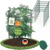 TTL GARDEN Strauchstützen 6er Set 35x40cm + Klettband Produktbild-Vorschau 1