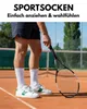 Sportsocken Herren Damen Tennissocken Baumwolle - 70211T Produktbild-Vorschau 2