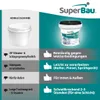 Superbau Dachfarbe Grau 1,5kg, Sockelfarbe WASSERDICHT, Produktbild-Vorschau 5