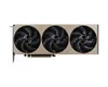 A graphics card with three fans is shown against a white background. Produktbild-Vorschau