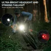 ROCKBROS LED Fahrradlicht Set, Fahrradlampe, IPX5 Produktbild-Vorschau 5