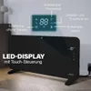 2000-W-Smart-Flächenheizkörper – Schwarzes Glas und Produktbild-Vorschau 6