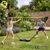 Badminton Set mobil mit Netz, 2 Schläger, Koffer - Stahl, Produktbild-Vorschau 3