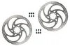 Brems Scheiben Sets 180 mm VR HR Disc Brake 6 Loch mit Produktbild-Vorschau 1