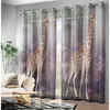 Ösenschal mit Giraffen-Muster Größe (HxB): 245x135 cm Produktbild-Vorschau 2