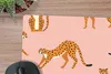 MuchoWow® Mauspad Mousepad Gepard - Muster - Katze 30x30 cm Produktbild-Vorschau 2