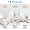 Deckenventilator mit Beleuchtung Fernbedienung APP,38W Produktbild-Vorschau 8