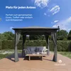 Blumfeldt Mondo - Pergola Partyzelt Gartenzelt Gazebo, Produktbild-Vorschau 2
