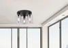 Globo Lighting plafoniera in metallo nero opaco, 3x E27 Anteprima dell’immagine prodotto 14