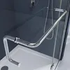 doporro Cabine de Douche Transparent en Angle 90x110cm Voir les images du produit 5
