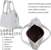 Damen Vegane Shopper Tasche Hobo Bag Umhänge Tasche  30669 Produktbild-Vorschau 7