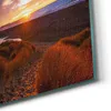 DEQORI Hybrid Leinwand Bild 60x30 cm 'Küstenabschied' Produktbild-Vorschau 5