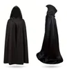 Halloween vampire costume cape avec capuchon noir comme un Voir les images du produit 1