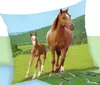 Bettwäsche Set mit Pferd mit Fohlen 2 tlg. 135x200 cm Produktbild-Vorschau 2