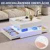 Stolik kawowy UnboxG 78×78×43 cm biały, kwadratowy stolik z Podgląd zdjęcia produktu 7