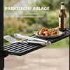 Outsunny Grillpavillon mit Flammschutzdach 2,5 x 1,5m Produktbild-Vorschau 5