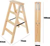 Drewniana drabina malarska KADAX, wysuwana, 2x4 stopnie, Podgląd zdjęcia produktu 2