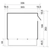 TIMBELA M150A H232x336x263 cm/6 m2, grand bar de jardin Voir les images du produit 2