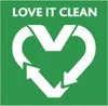 A green square with white text and a white heart-shaped graphic made of arrows. Anteprima dell’immagine prodotto